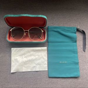 Gucci round-frame sunglasses